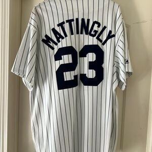 Don Mattingly #23 NYY Baseball Jersey